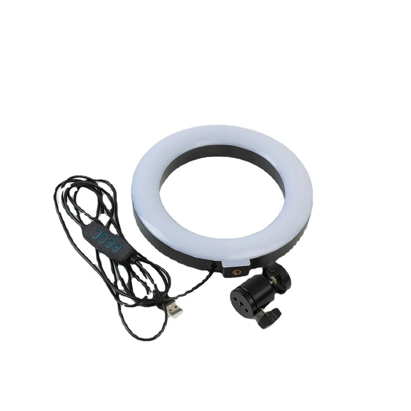 Ring Light LED - Com Tripé e 3 Níveis de Temperatura de Cor