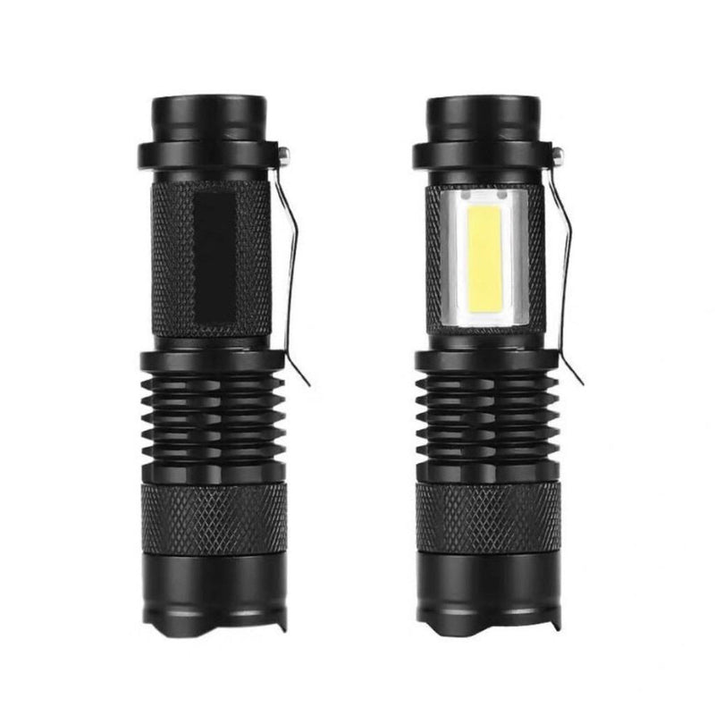 Mini Lanterna Tática - LED - Recarregável